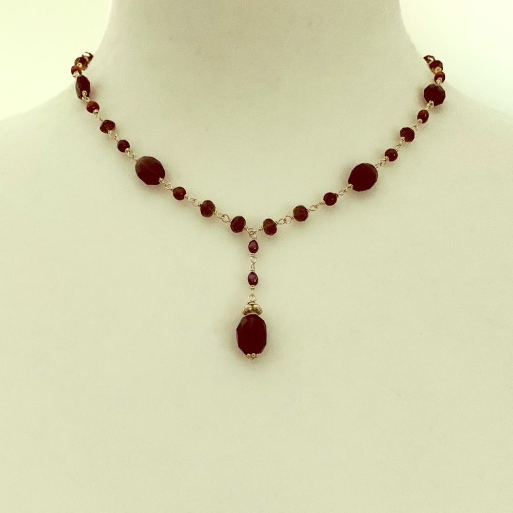 Bettina Duncan Sterling Silver Vintage Y-Necklace